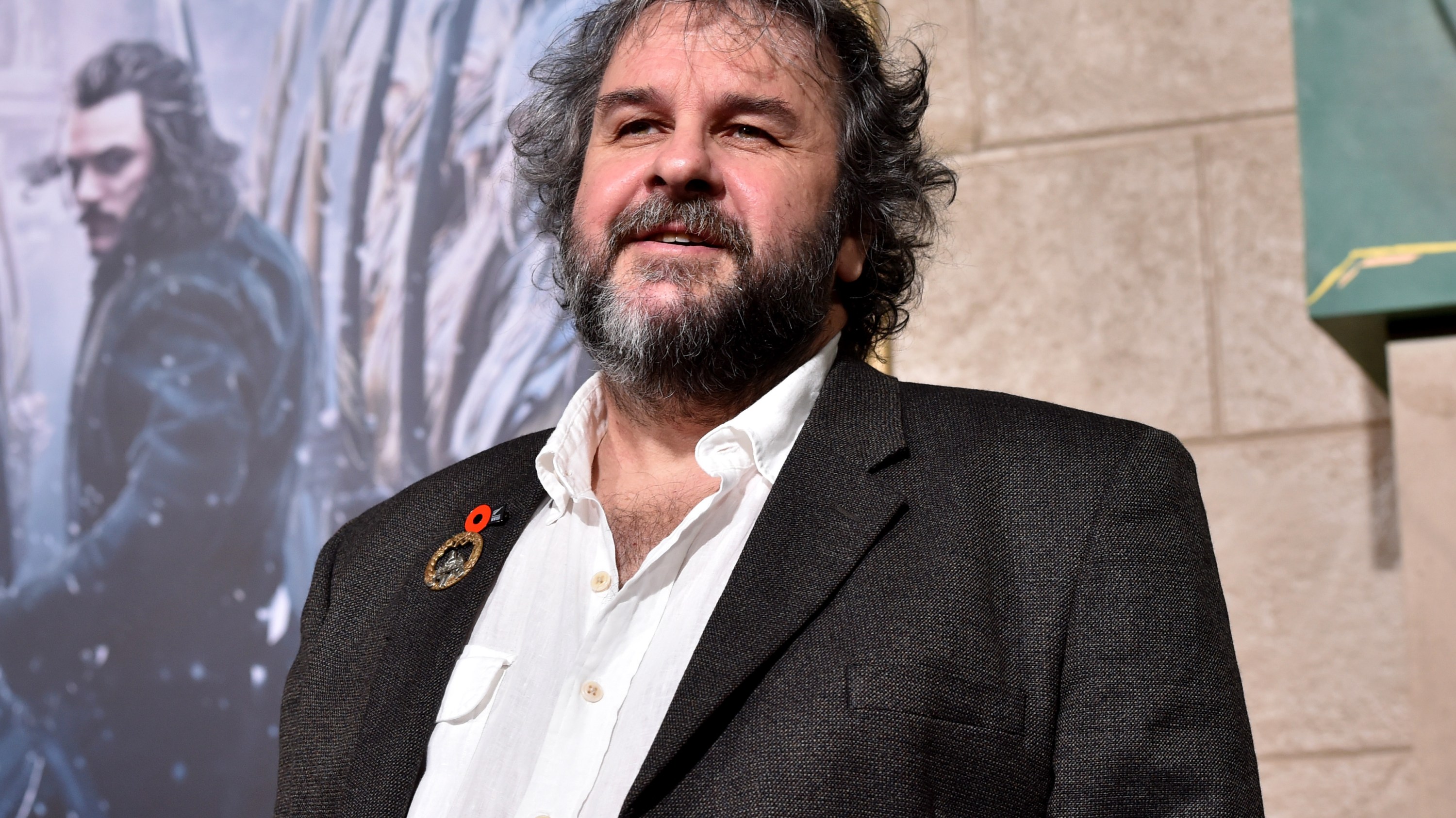 HOLLYWOOD, CA - DECEMBER 09:  Writer/director/producer Peter Jackson attends the premiere of New Line Cinema, MGM Pictures and Warner Bros. Pictures' "The Hobbit: The Battle of the Five Armies" at Dolby Theatre on December 9, 2014 in Hollywood, California.  (Photo by Kevin Winter/Getty Images)